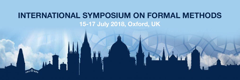 Conférence Formal Methods – FM 2018 – Oxford